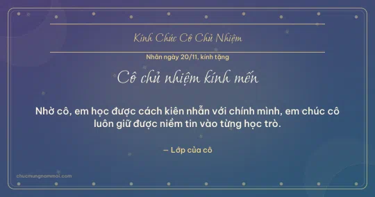 Thiệp ngày 20/11 cho cô chủ nhiệm: Đêm hội rạng rỡ, kiểu 27