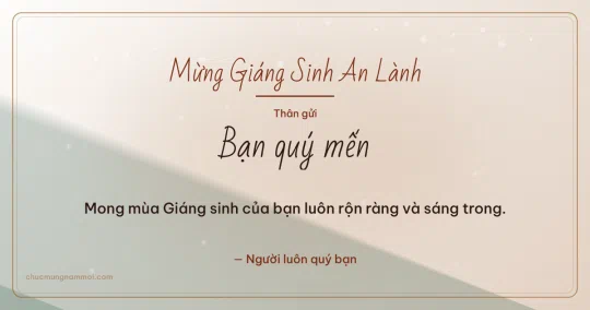 Thiệp Giáng sinh: Giấy dó đêm Noel