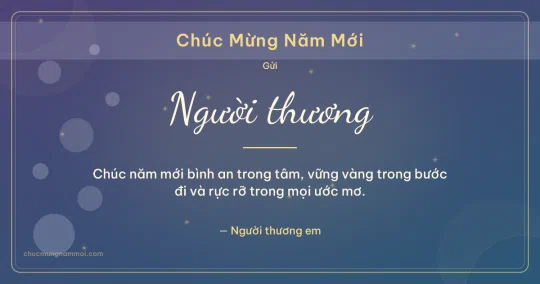 Thiệp cho người yêu: Bong bóng chào năm mới
