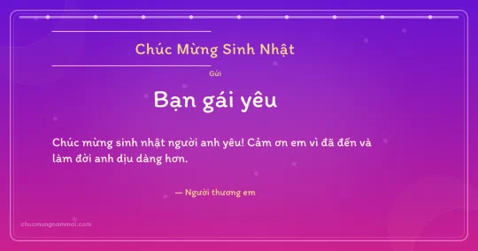 Thiệp sinh nhật cho bạn gái: Sao băng trên nền tím hoa sim