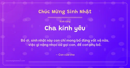 Thiệp sinh nhật cho cha: Bong bóng và sọc mảnh tuổi mới