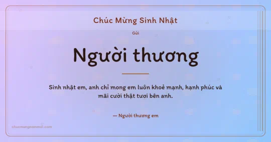 Thiệp sinh nhật cho người yêu: Bong bóng trên nền tím tử đằng