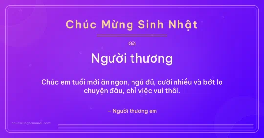 Thiệp sinh nhật cho người yêu: Bong bóng và sọc mảnh trên nền tím thạch anh