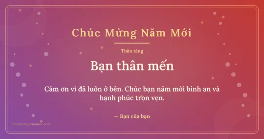 Thiệp Tết cho bạn bè: Mưa chấm và kim tuyến trên nền tím mận