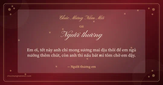 Thiệp Tết cho người yêu: Chấm nhỏ đón xuân
