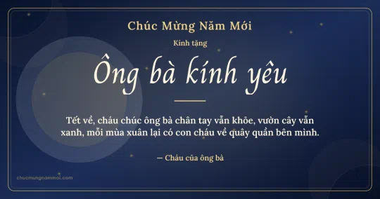 Thiệp Tết cho ông bà: Xanh than vàng kim cổ truyền