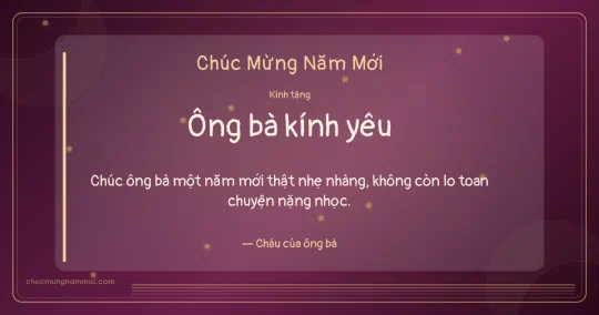 Thiệp Tết cho ông bà: Mai vàng đón xuân trên nền rượu vang
