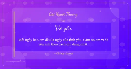 Thiệp ngày Tình nhân cho vợ: Trái tim hồng ngày lễ tình nhân trên nền tím thạch anh